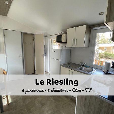 Le Riesling - Mobilhome Pour 6 - Tv - Climatise Boofzheim Eksteriør billede