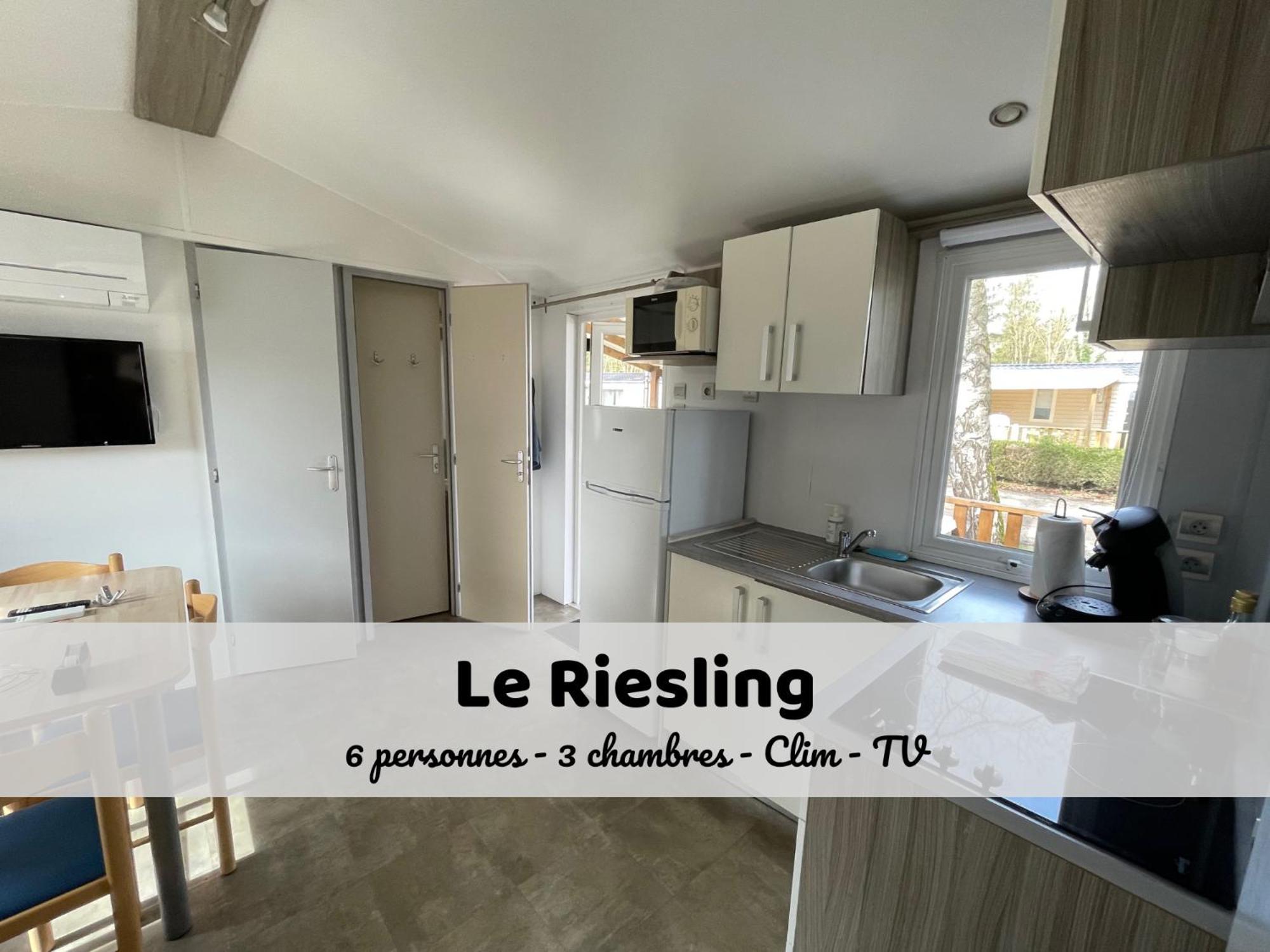 Le Riesling - Mobilhome Pour 6 - Tv - Climatise Boofzheim Eksteriør billede